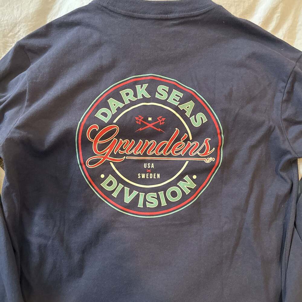 NWT Dark Seas X Grundens Instinctive LS T-Shirt Size Small - Picture 6 of 7